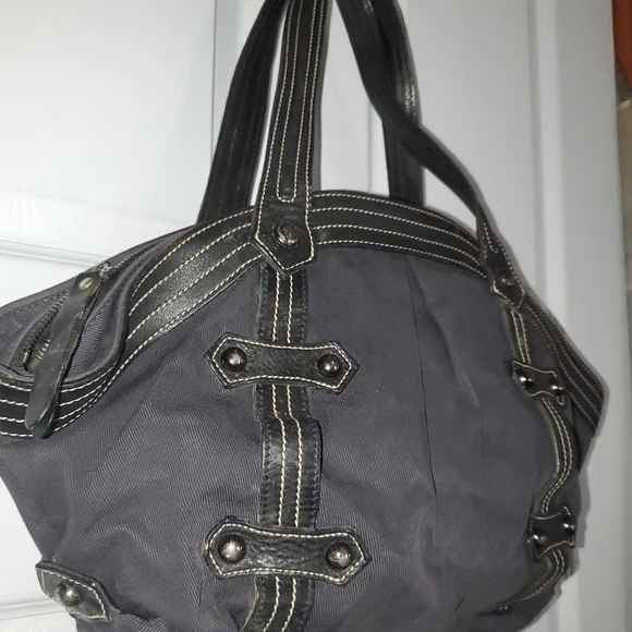 Burberry Auth.Vintage Shoulder Bag Blue Label
